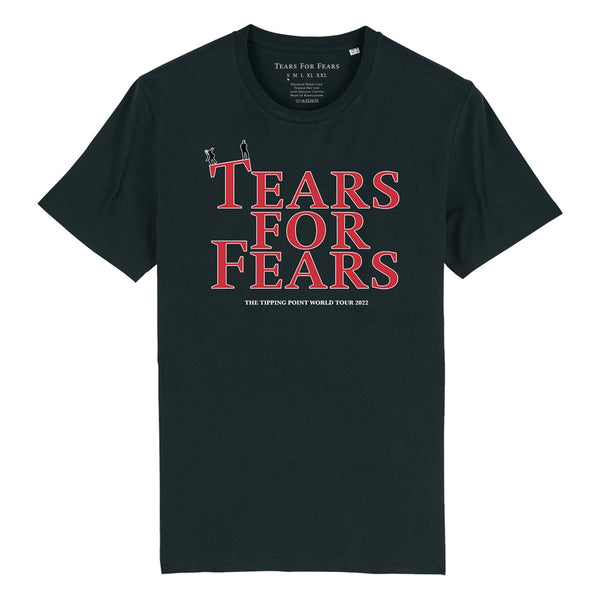 TEARS FOR FEARS 2022 TOUR BLACK TEE | MERCH | Tears For Fears UK